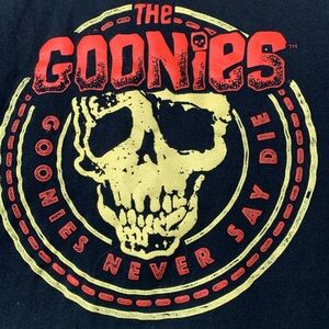 The Goonies One Eyed Willy Skull Badge Graphic Tee